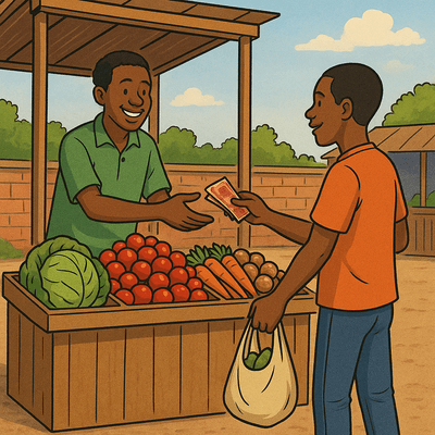 A boy holding a tablet computer