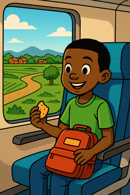 A boy holding a tablet computer