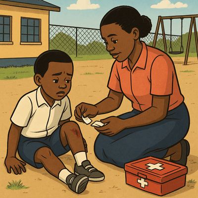 A boy holding a tablet computer