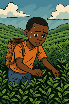 A boy holding a tablet computer