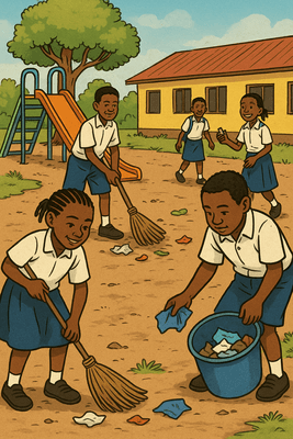 A boy holding a tablet computer