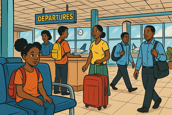 A boy holding a tablet computer